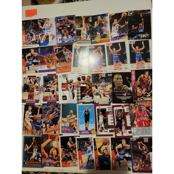 200+ Large Lot NBA Trading Cards Vintage Modern Inserts Rcs Cleveland Cavaliers